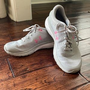 Under armour charged tennis shoes